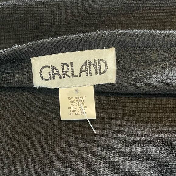 VTG Garland Long Sleeve Wool Blend Embellished Dress - Picture 16 of 16